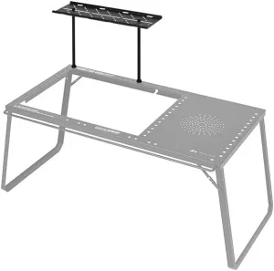 05 Series Black Mist Modular Integrated Camping Kitchen Table (Mini Shelving)