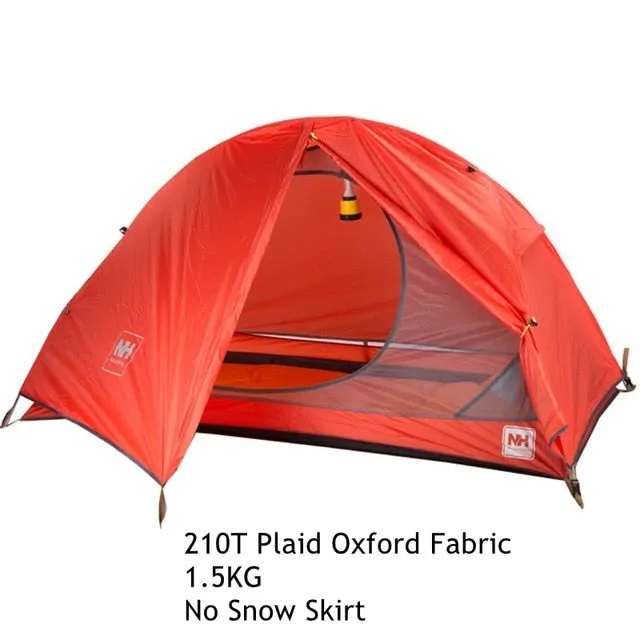 1 person blue camping tent