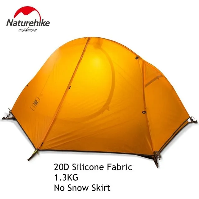 1 person blue camping tent