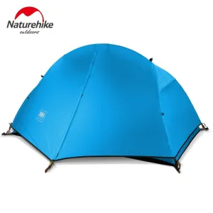 1 person blue camping tent