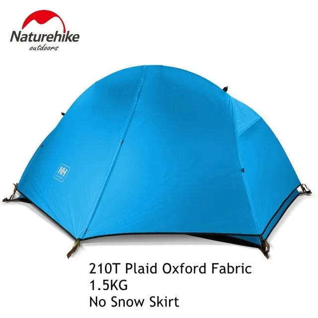 1 person blue camping tent