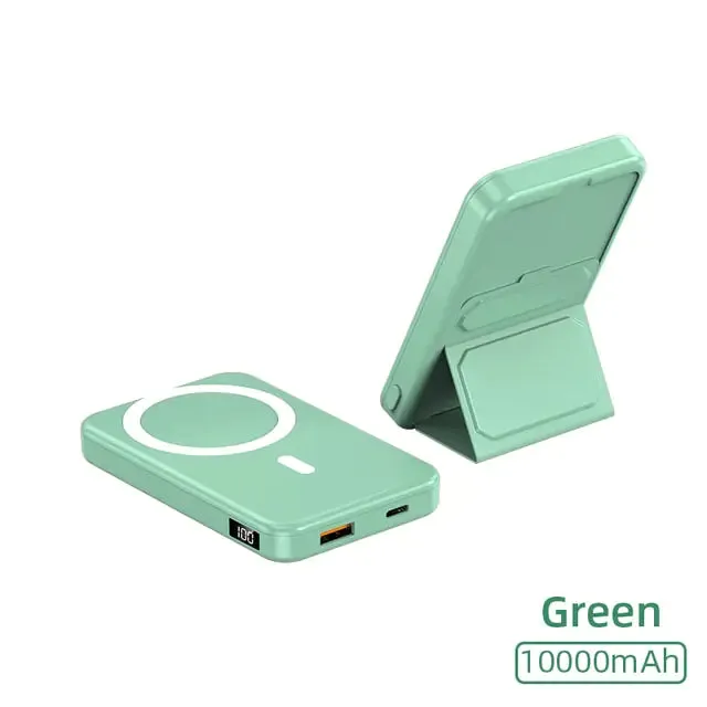 10000mAh Magnetic Power Bank | Fast Charging, Compact Design | Best Portable Charger