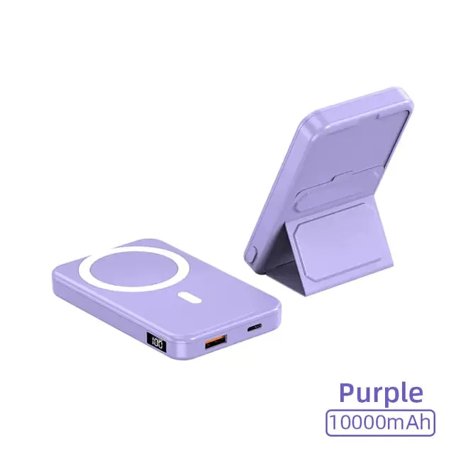 10000mAh Magnetic Power Bank | Fast Charging, Compact Design | Best Portable Charger