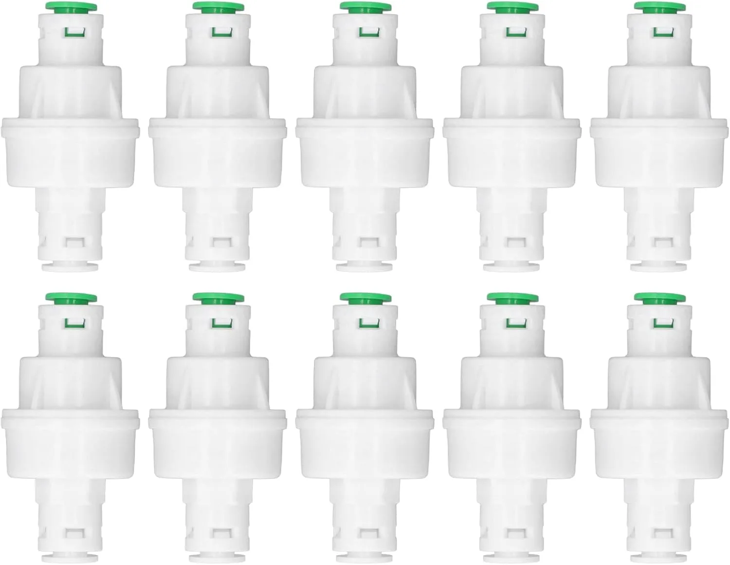10Pcs Pressure Reducing Valve DN8 Water Purifier Reducing Valve 0.2-0.3Mpa Water Pressure Regulator