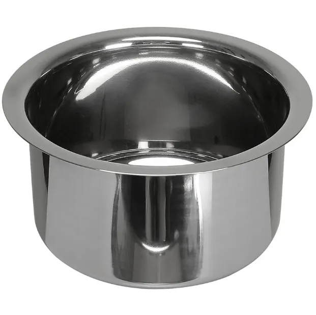 14 Liters Heavy Duty Commercial Cookware Tope, Stainless Steel, Round, Lid Optional