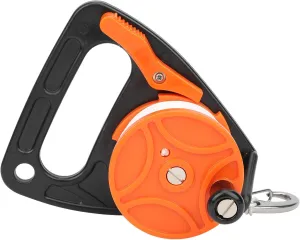 150ft Diving Reel, Nylon Line, Portable and Sturdy, Easy Line Control, for Underwater Diving, Cave Exploration, Wreck Diving, Snorkeling, Kayaking