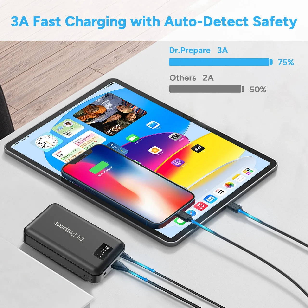 16000mAh Portable Power Bank for Heated Vest