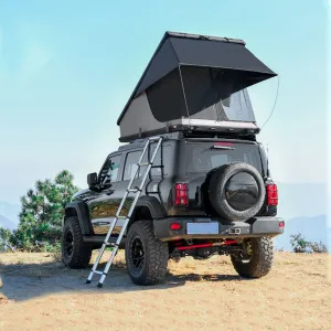 2-3 Top SUV Tent Privacy-protected Hardshell Roof Overland Camping Person( Tent With Rooftop For Tent Car Truck Van Ladder) for Jeep Customer-approved