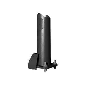 20' Tall, Round Tapered Fiberglass, Anchor Base Light Pole