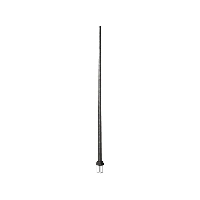 20' Tall, Round Tapered Fiberglass, Anchor Base Light Pole