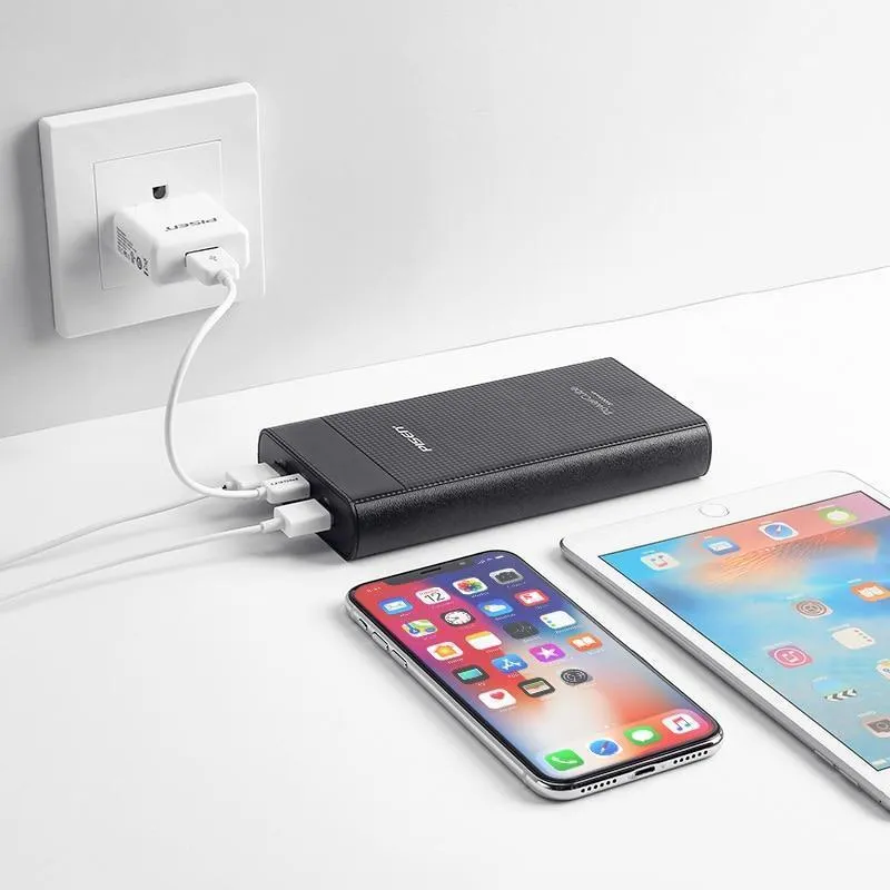 20000mAh Dual USB Fast Charging Portable Powerbank