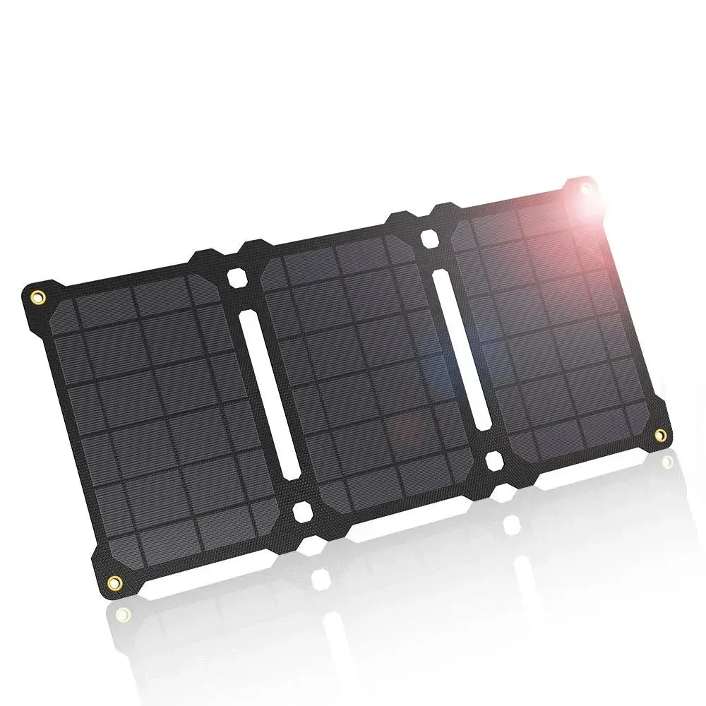 21W Portable Solar Charger - Dual USB Ports