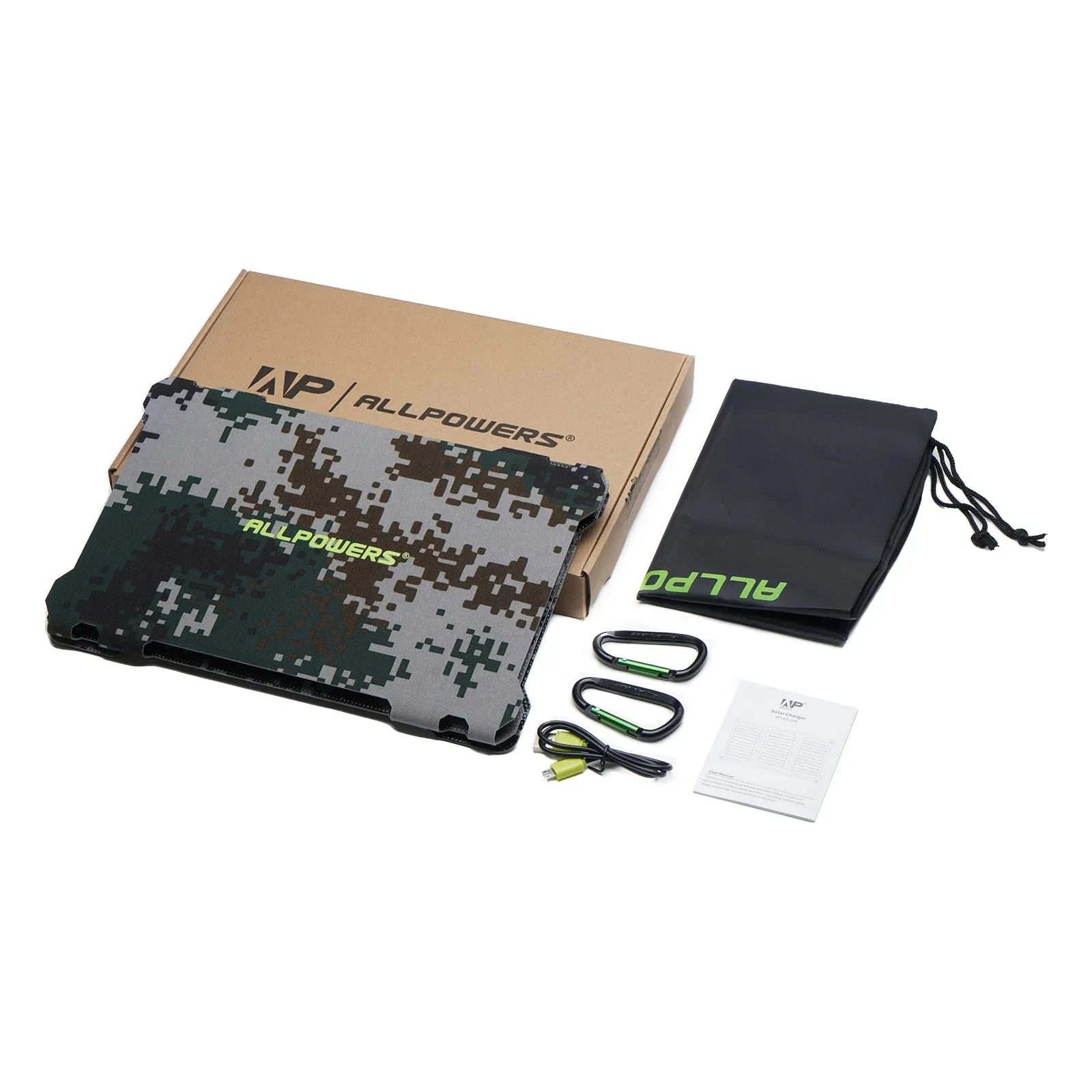 21W Portable Solar Charger - Dual USB Ports