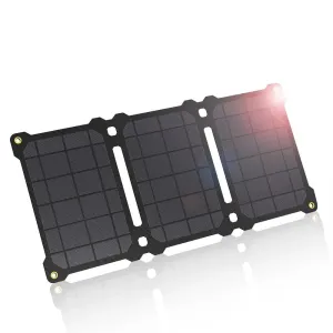 21W Portable Solar Charger - Dual USB Ports