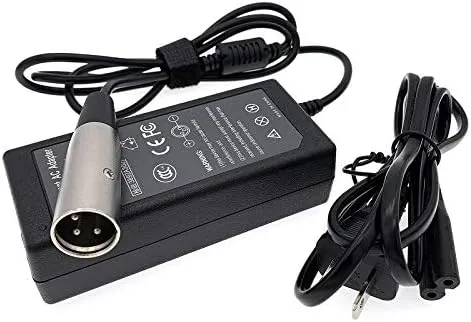 24V 4A 96W Battery Charger for Hoveround MP4 Wheelchair Mobility Power Chair Electric Scooter Power Supply ac Adapter Cord Cable