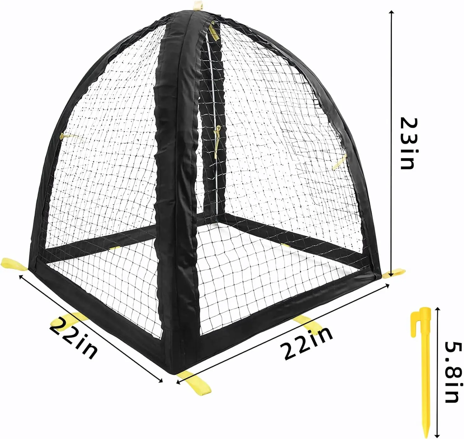 2PCS Pest Guard Cover-22 x 22 x 23 Inch Mesh Plant Cover for Pests-Garden Plants Cloche Tent for Protect Plants Vegetables Fruits Shrubs from Squirrel Animal Eating