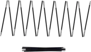 2PCSX20Feet Length，Tent Pole,Kids Tent Replacement Poles for Kids Tent ， 9.5mm ，Hiking and Camping Tarp，Suitable for All Kinds of Outdoor Camping Tent；15 Poles Included； (2PCSX20Feet Length)