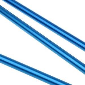 2X Outdoor Camping Hiking Travel Aluminum Alloy 11mm Tent Awning Poles 127cm