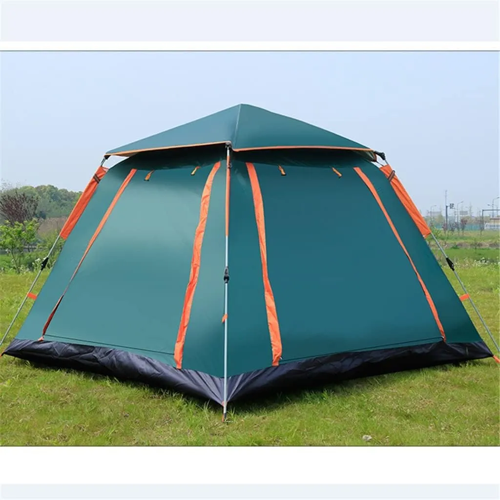 3-4 Person Quick Automatic Opening Outdoor Camping Tent Family Tourist Tent Large Space Sun Shelter Tents