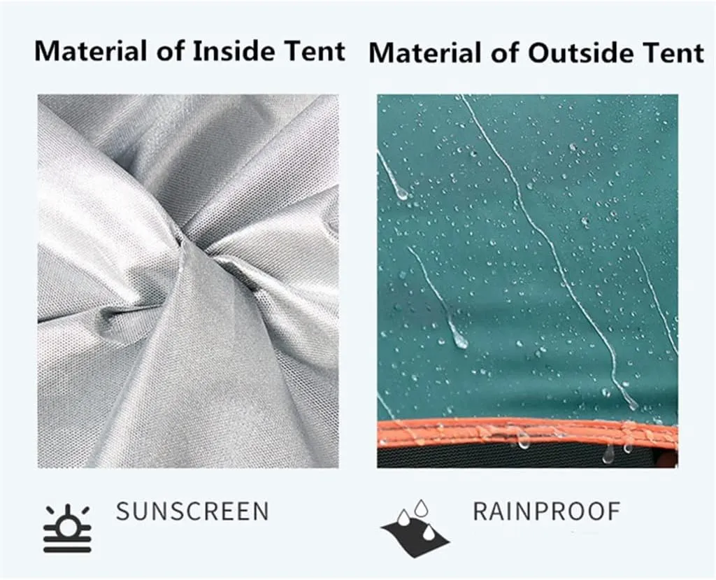 3-4 Person Quick Automatic Opening Outdoor Camping Tent Family Tourist Tent Large Space Sun Shelter Tents