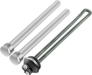3 Pack RV Water Heater Parts Included 2 Magnesium Anode Rod 1 Electric Water Heater Element,Camper Hot Water Heater Replacement Kit Compatible with Suburban RV Water Heater