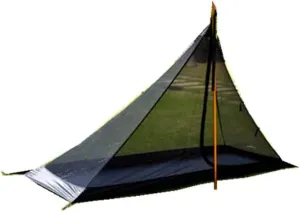 3 Person Half Inner Mesh Made for 5-6 Person Tent Height 5.74 FT with Two Ways to Hang-Not Include Tent Pole