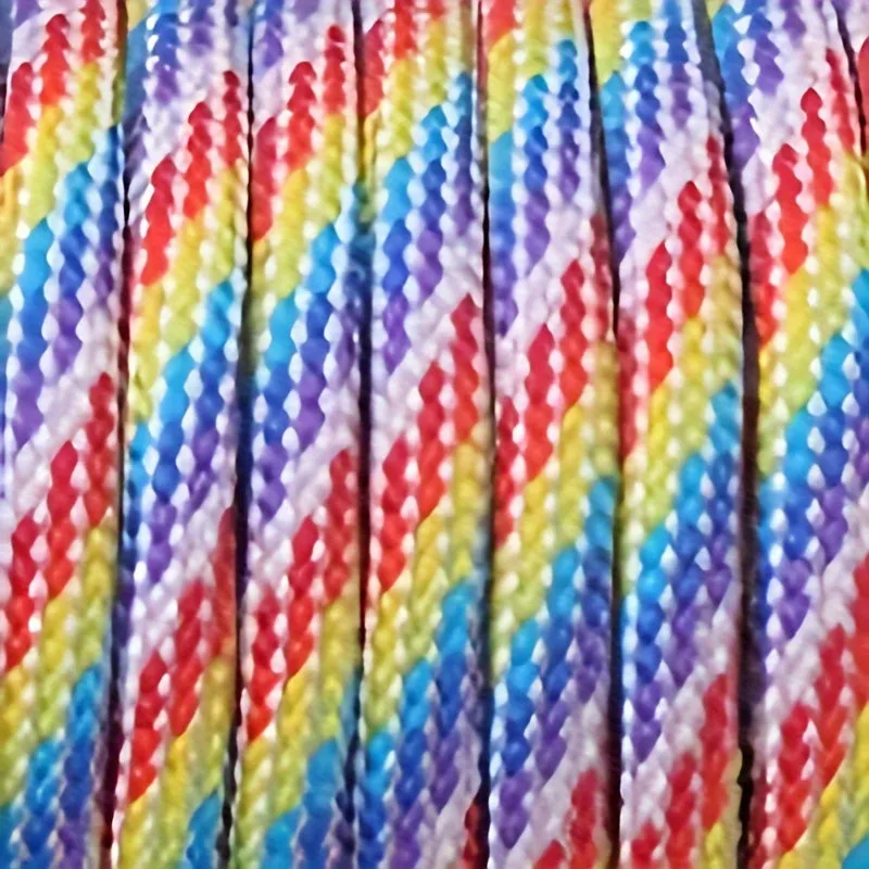 393.7inch/787.4inch/1181.1inch 4mm Thick Braided Paracord For Camping And Hiking, Handmade DIY Rope