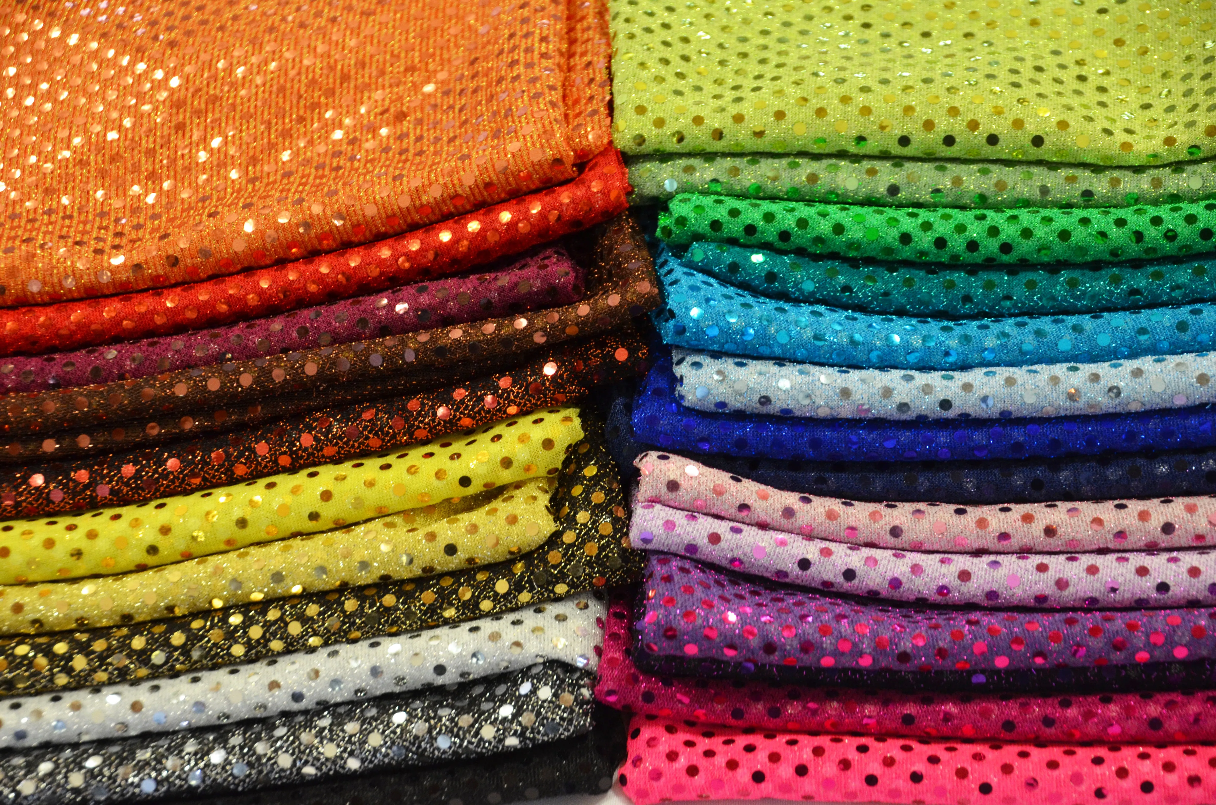 3mm Confetti Dot Sequins Table Runners | Economic Sequins Table Runners | Multiple Colors |