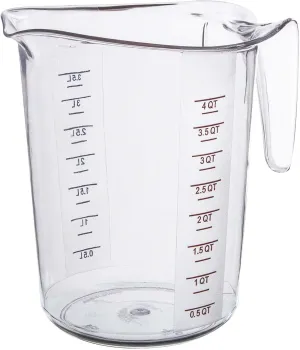 4-Quart Plastic Measuring Cup