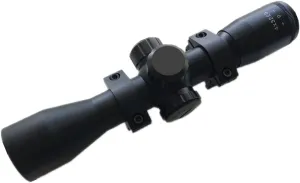 4x32 Crossbow Scope, Red and Green Illuminated Scope with Glass Etched Reticle