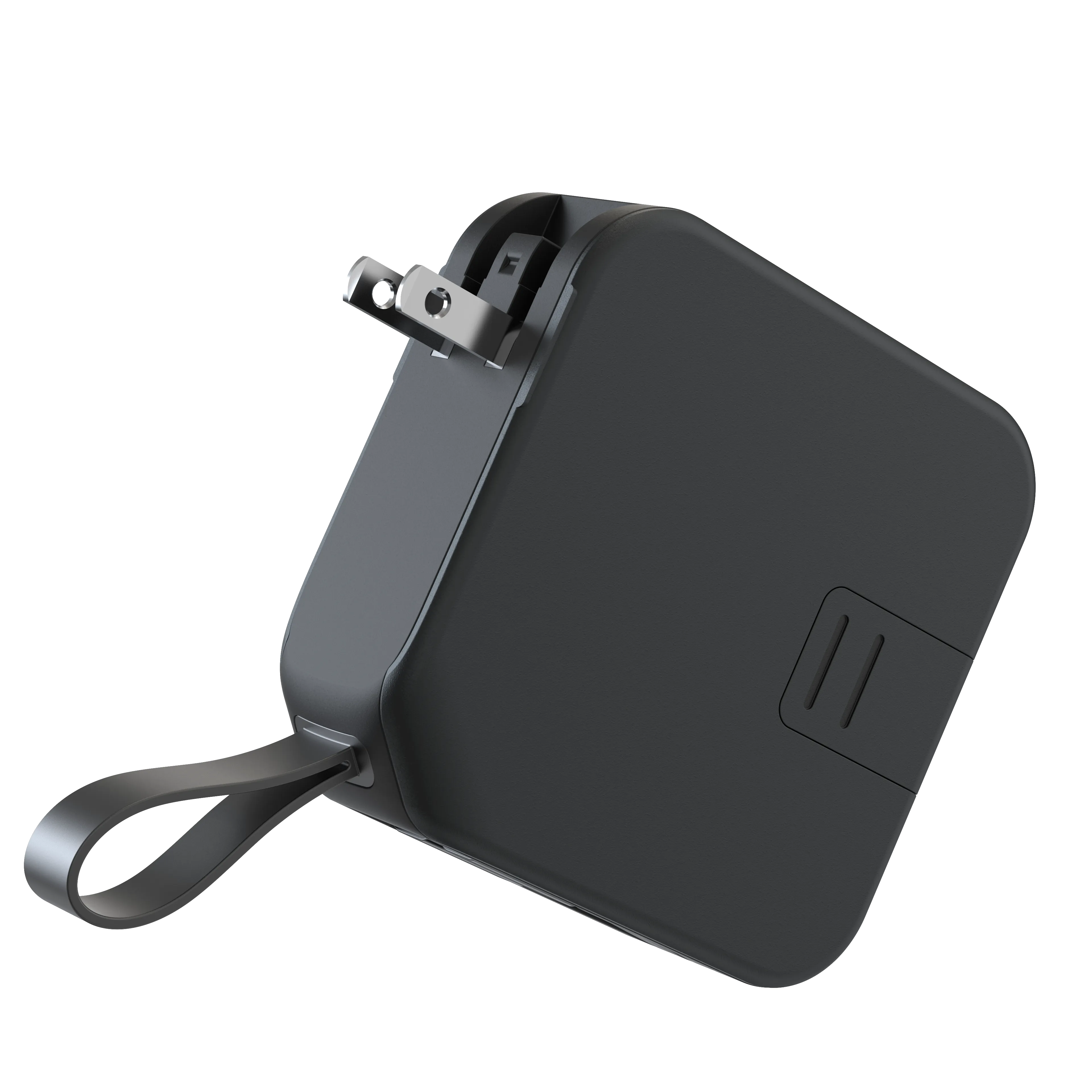 5 in 1 Digital display power magnetic power bank with AU EU UK US wall charger Plug
