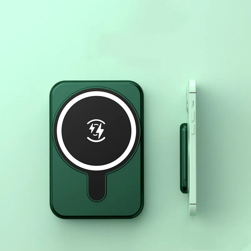 5000mAh Magnetic Power Bank – MagSafe-Compatible Wireless & USB-C Fast Charging
