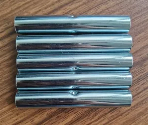 5Pcs Fibreglass Tent Pole Straight Connector for Outer Diameter Φ8.5mm 7.9mm 9.5mm 11mm 12.7mm Fiberglass Tent Pole Outdoor Camping Tent Accessory (5pcs Straight for 7.9mm)