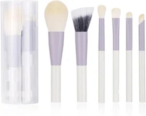 6 Mini Portable Makeup Brushes Set Full Set of Eye Shadow Brushes Mini Travel