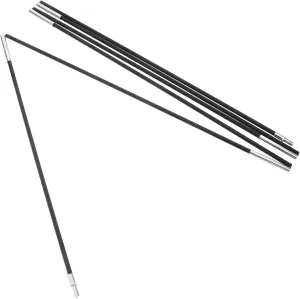 6 Section Fiberglass Tent Poles Kit Replacement Pole Set for Single Tent Camping Hiking Accessories