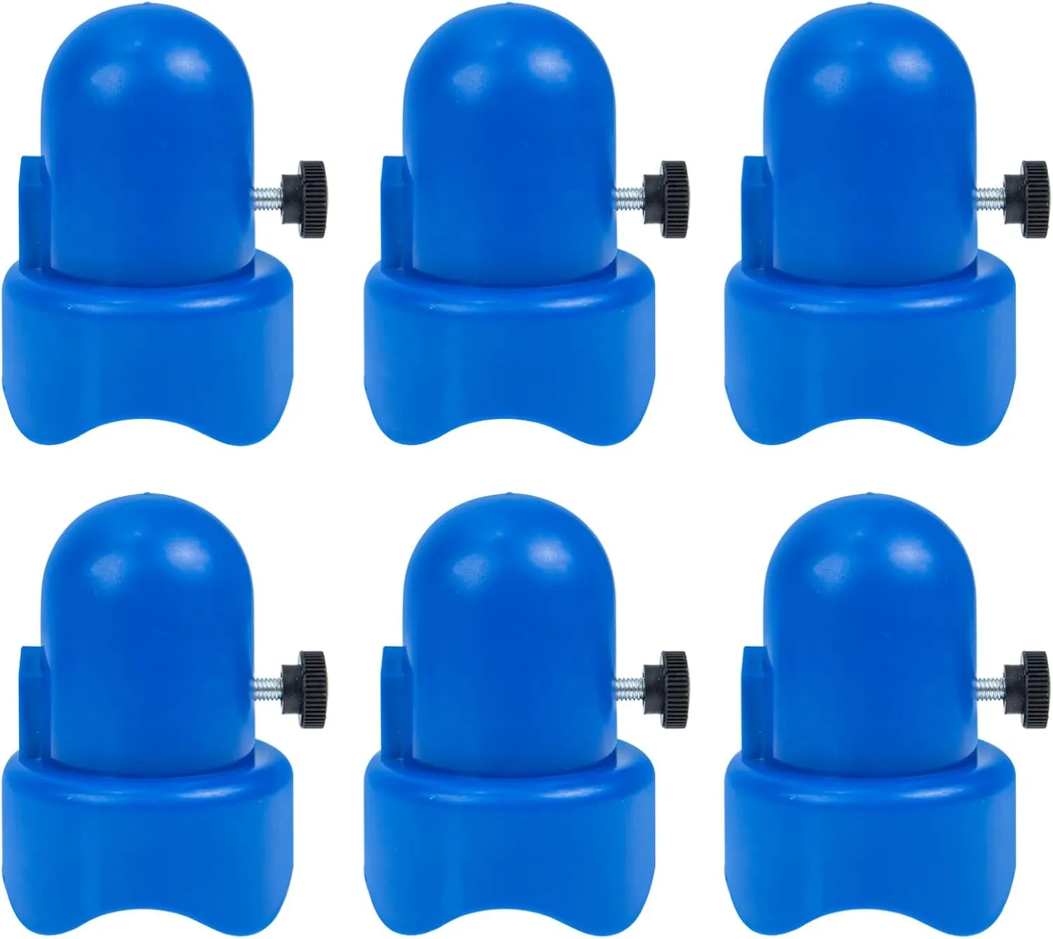 6 Sets Trampoline Rail Cap Plastic Professional Trampoline Replacements Enclosure Caps Trampoline Parts Trampoline Tent Cover Furniture Salve Trampoline Supplies Small Pole