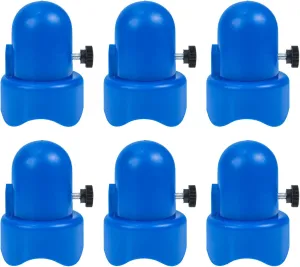6 Sets Trampoline Rail Cap Plastic Professional Trampoline Replacements Enclosure Caps Trampoline Parts Trampoline Tent Cover Furniture Salve Trampoline Supplies Small Pole