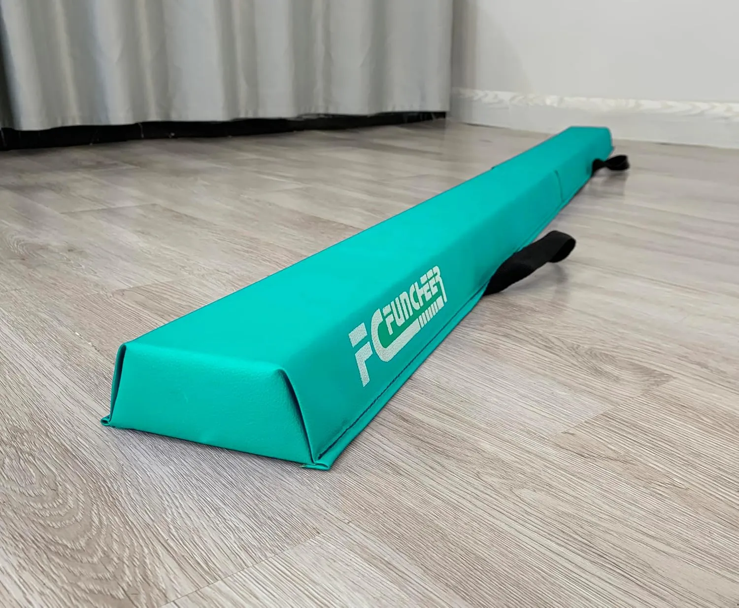 6FT/9FT Folding Balance Beam for Kids ages 3-15- Foldable Gymnastics Floor Beam,Anti-Slip ,Carrying Bag, Faux Suede Covered,EVA foam,Gymnastics Equipment for Kids Training At Home,School,Gym Center