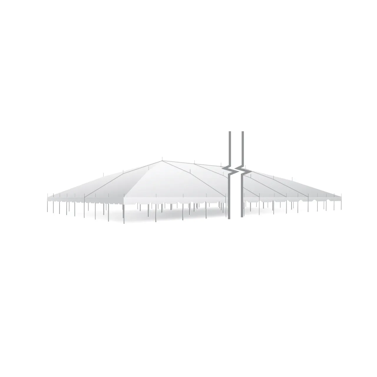80x280 Classic Series Pole Tent