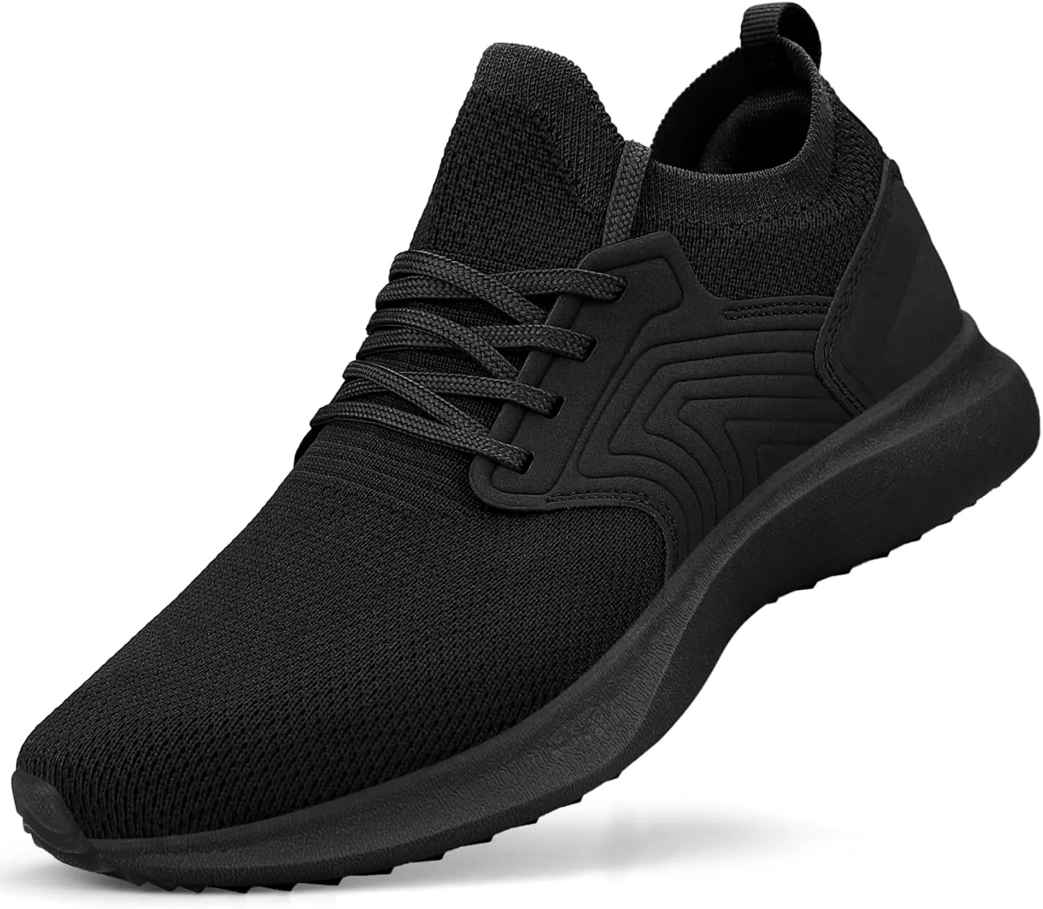 Abboos Womens Walking Running Shoes-Slip on Lightweight Memory Foam Sneakers for Athletic Gym Tennis Shoes