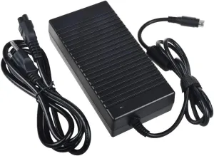 ABLEGRID New 4-Pin DIAC/DC Adapter for Kogan GM150-2400600 GM1502400600 LCD LED Monitor TV Power Supply Cord Cable PS Charger Mains PSU (with 4 Prong Connector)