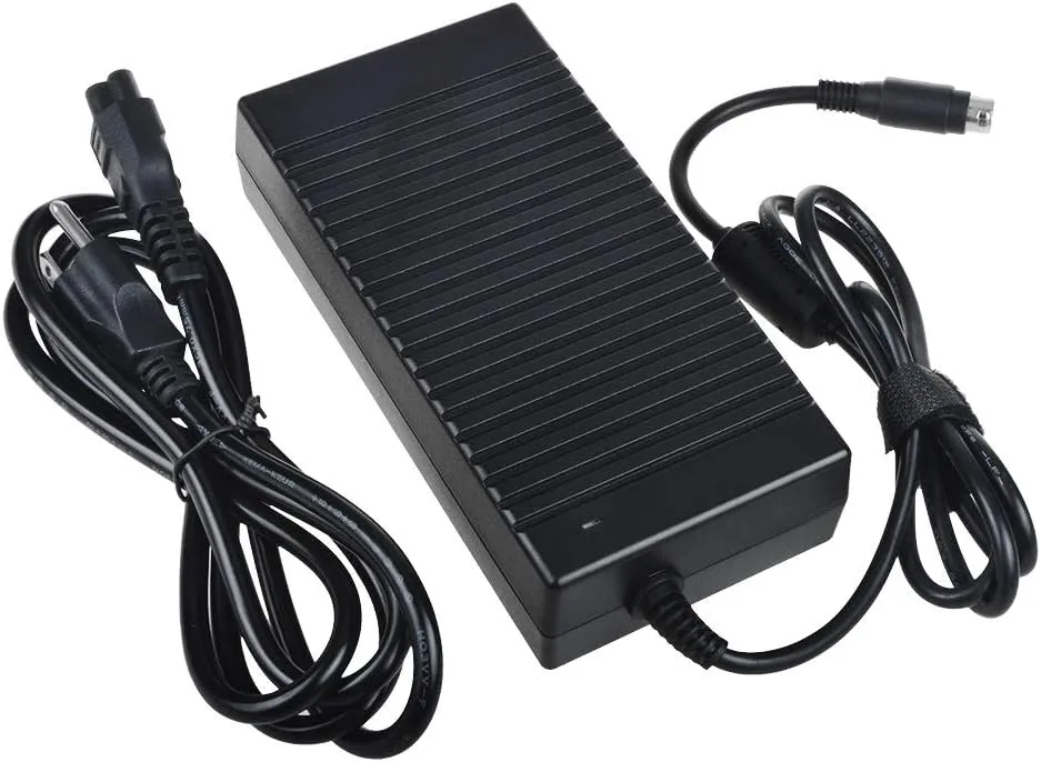 ABLEGRID New 4-Pin DIAC/DC Adapter for Kogan GM150-2400600 GM1502400600 LCD LED Monitor TV Power Supply Cord Cable PS Charger Mains PSU (with 4 Prong Connector)