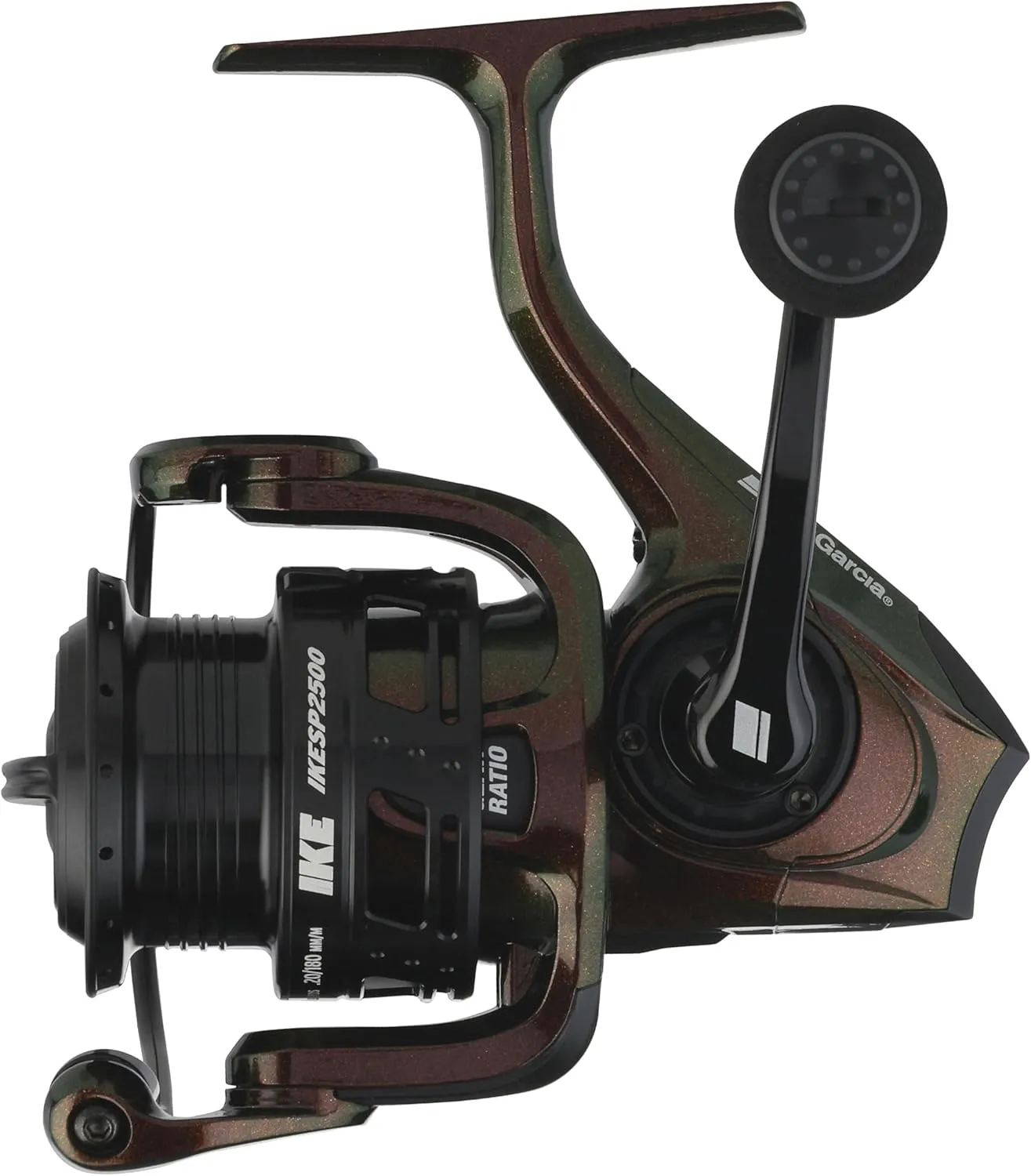 Abu Garcia IKE Signature Spinning Reel, Reliable Freshwater Fishing Reel, Durable & Lightweight Aluminum Construction, Everlast Bail System