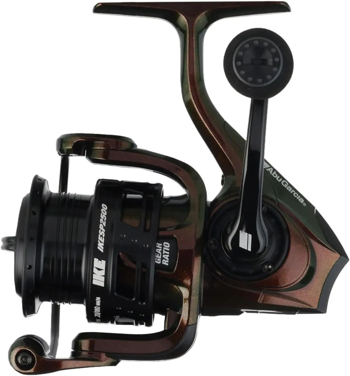 Abu Garcia IKE Signature Spinning Reel, Reliable Freshwater Fishing Reel, Durable & Lightweight Aluminum Construction, Everlast Bail System