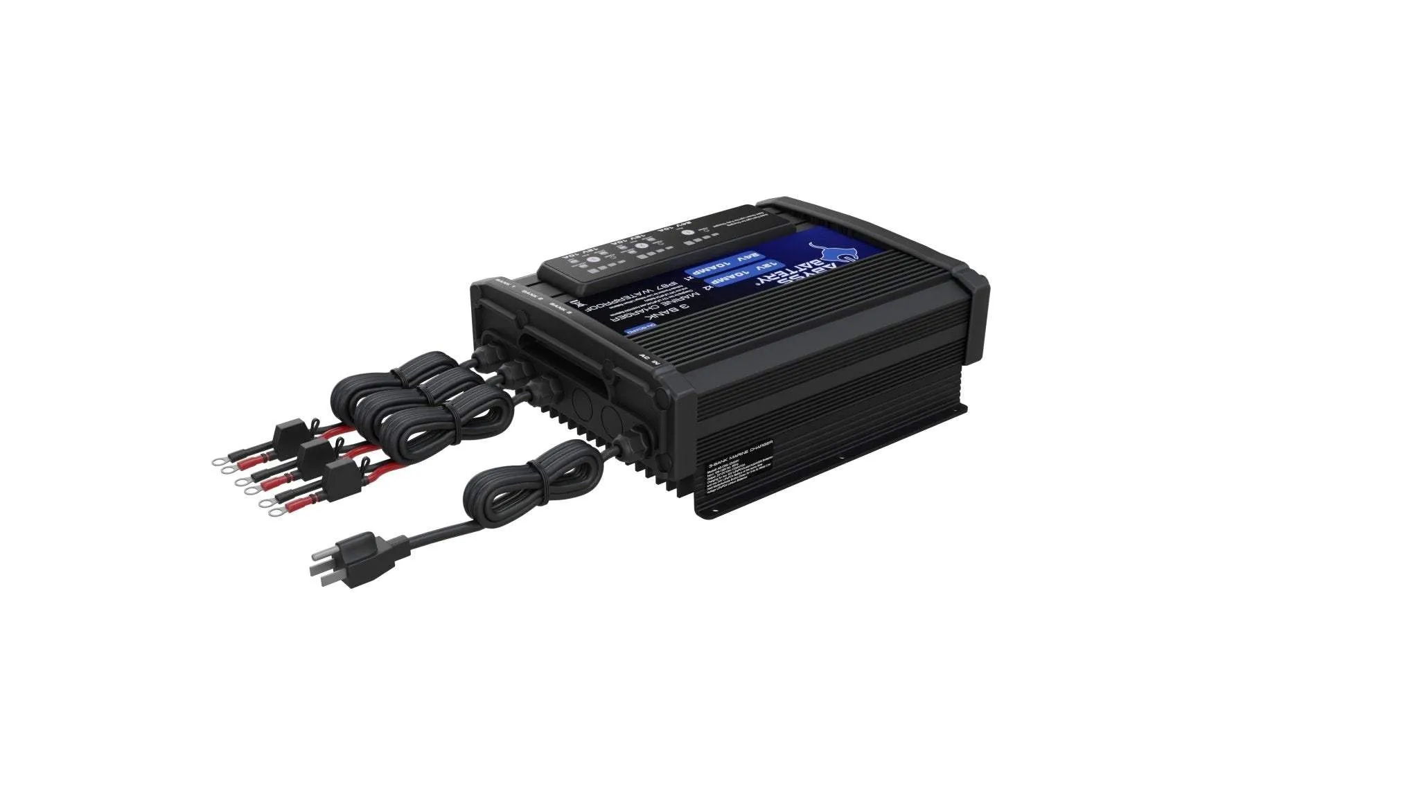 ABYSS® 3 Bank 12v/24v On-Board Marine Battery Charger