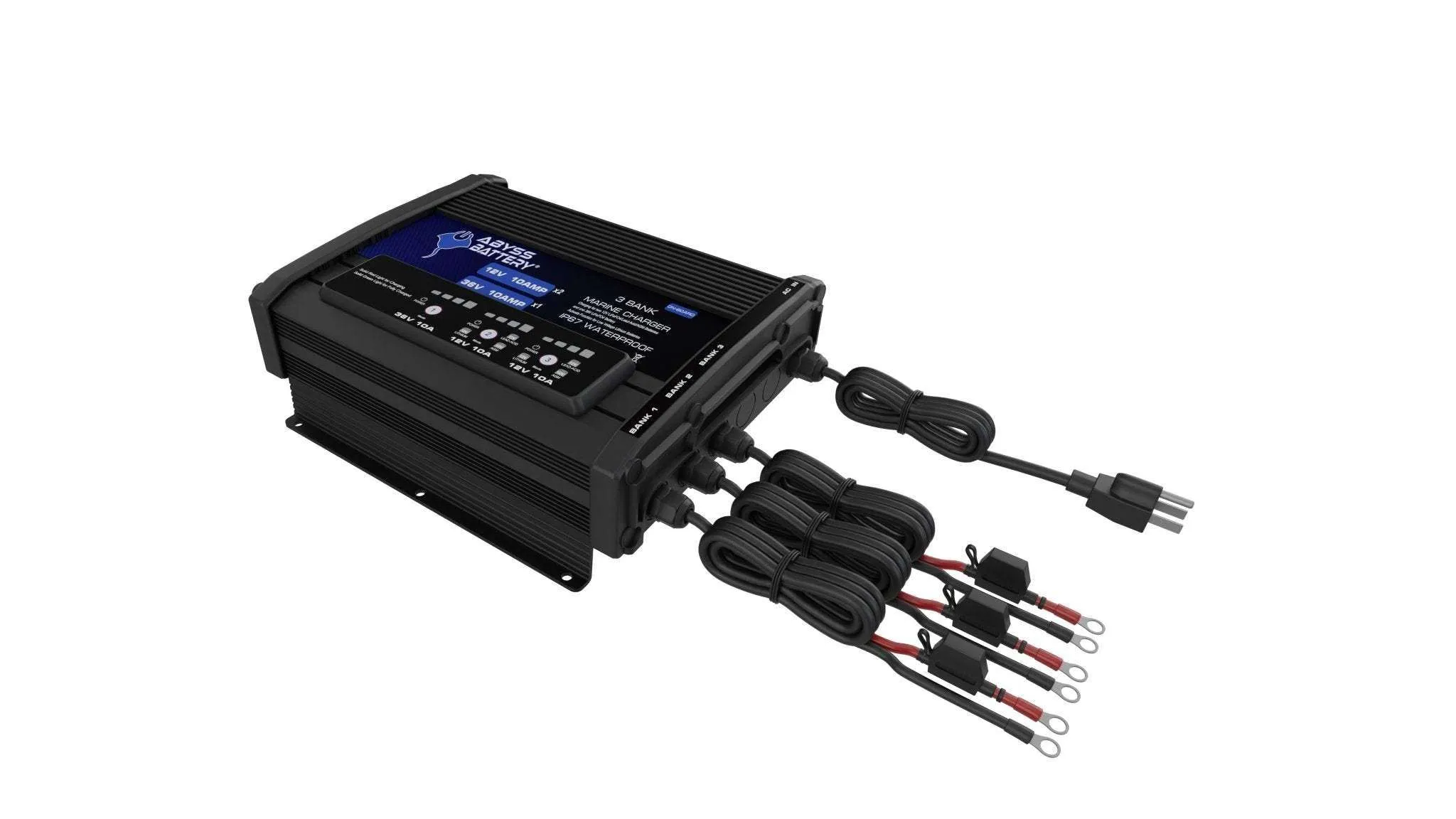 ABYSS® 3 Bank 12V/36V On-Board Marine Battery Charger