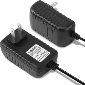 AC Adapter/Power Cord Plus DC Female to 4 Male Power Splitter Cable for Q-See CCTV Camera QD9701B / QD6012B / QM7010B / QD6531Z / QH7004B / QM9901B