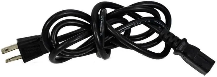 AC in Power Cord Replacement for NOCO Model GENIUS2X2 GENIUS2X4 Genius 2 X2 X4 2X2 2X4 2-Bank 4-Bank 2A 4A 6V 12V Smart Car Automotive Battery Power Supply Cord Cable