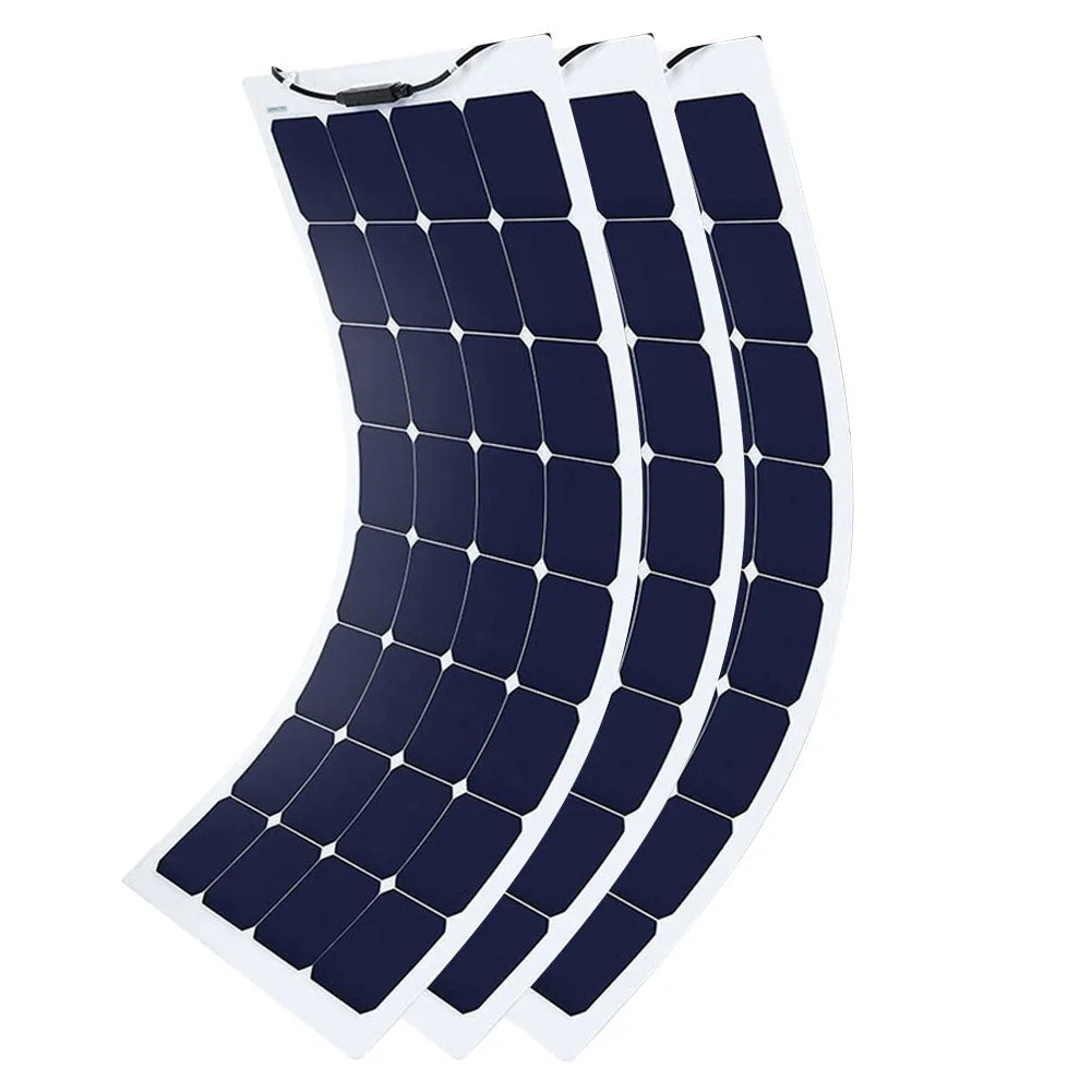 ACOPOWER 110W 12V Flexible Lightweight ETFE Solar Panel, With Connector