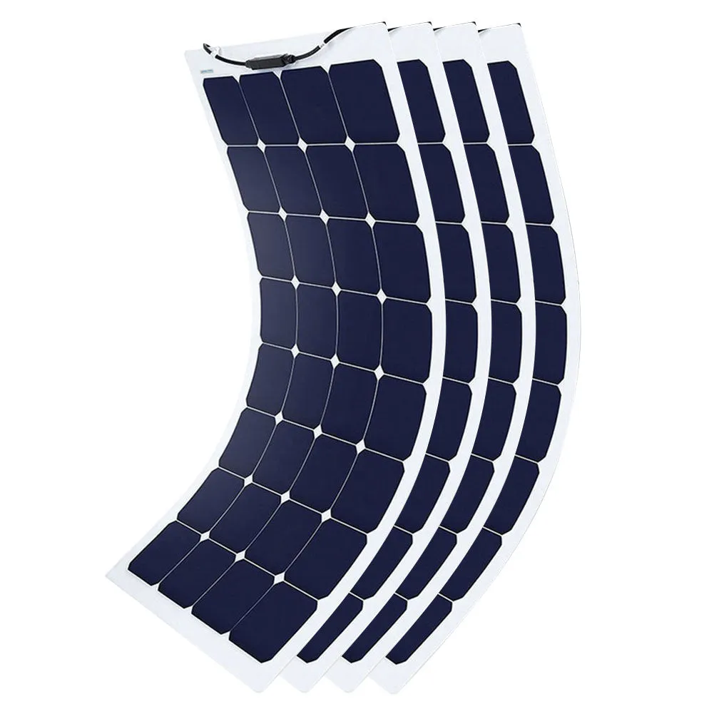 ACOPOWER 110W 12V Flexible Lightweight ETFE Solar Panel, With Connector